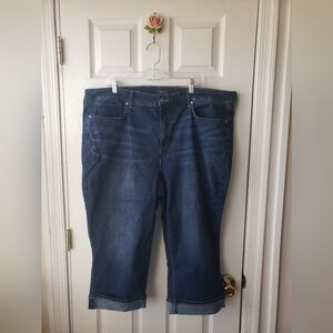 NYDJ Dark Blue Capri Jeans
